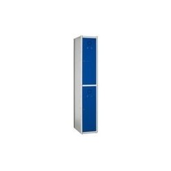 Taquilla modular 2 puertas azul - extensión - ancho 28 cm